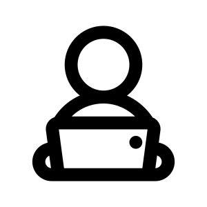 Services bianco nero minimalista rotondo semplice caffetteria logo (3)